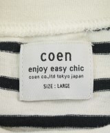 coen（コーエン）Tシャツ・カットソー 白 サイズ:L レディース/2200713792201