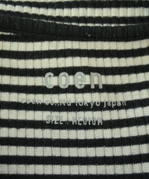 coen（コーエン）Tシャツ・カットソー 白 サイズ:M レディース/2200736051071
