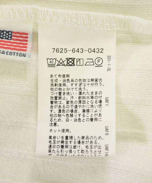 coen（コーエン）Tシャツ・カットソー 白 サイズ:M レディース/2200719720024