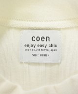 coen（コーエン）Tシャツ・カットソー 白 サイズ:M レディース/2200719720024