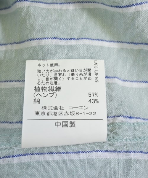 coen（コーエン）カジュアルシャツ 青 サイズ:XL メンズ/2200720641066