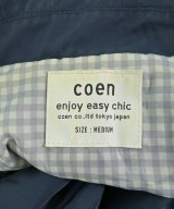 coen（コーエン）ステンカラーコート 紺 サイズ:M レディース/2200721513027