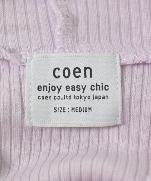 coen（コーエン）Tシャツ・カットソー ピンク サイズ:M レディース/2200728212015