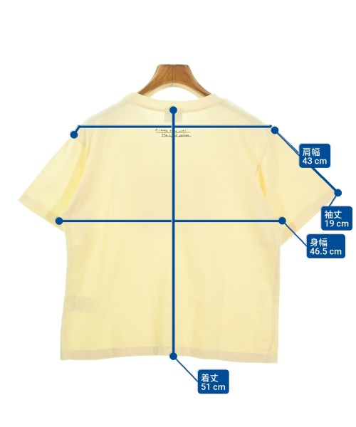 coen（コーエン）Tシャツ・カットソー 黄 サイズ:M レディース/2200681287020