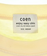 coen（コーエン）Tシャツ・カットソー 黄 サイズ:M レディース/2200681287020