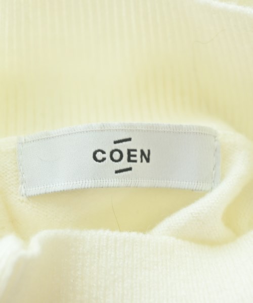 coen（コーエン）ニット・セーター 白 サイズ:M レディース/2200680030276