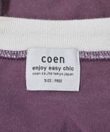coen（コーエン）Tシャツ・カットソー 紫 サイズ:F レディース/2200685099025