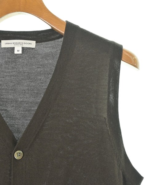 URBAN RESEARCH DOORS（アーバンリサーチドアーズ）ベスト 茶 サイズ:M メンズ/2200634845116