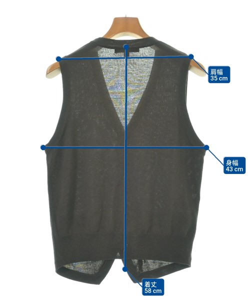 URBAN RESEARCH DOORS（アーバンリサーチドアーズ）ベスト 茶 サイズ:M メンズ/2200634845116