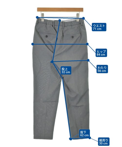 URBAN RESEARCH DOORS（アーバンリサーチドアーズ）スラックス グレー サイズ:36(S位) メンズ/2200638065138