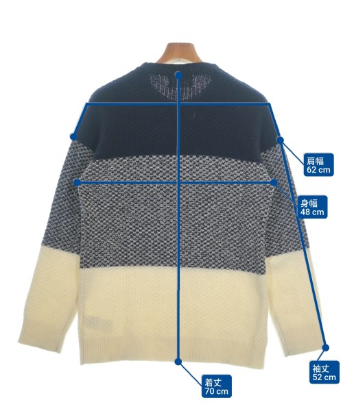 URBAN RESEARCH DOORS（アーバンリサーチドアーズ）ニット・セーター 白 サイズ:38(M位) メンズ/2200626042127