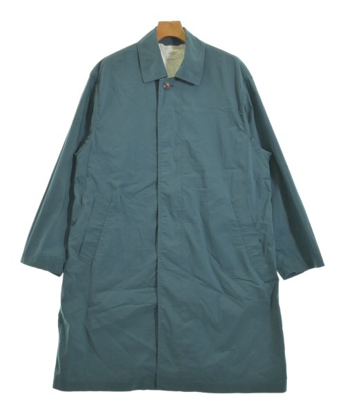 URBAN RESEARCH DOORS(アーバンリサーチドアーズ)ステンカラーコート 青 サイズ:40(M位)/2200642493057