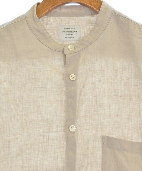 URBAN RESEARCH DOORS（アーバンリサーチドアーズ）カジュアルシャツ ベージュ サイズ:40(XL位) メンズ/2200643307032