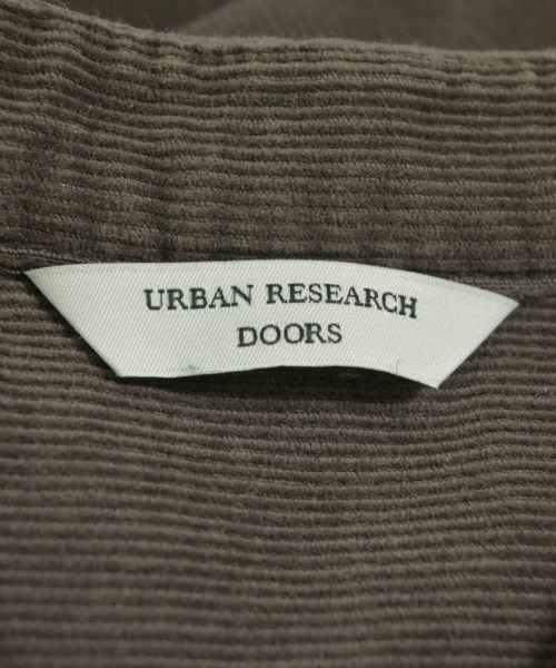 URBAN RESEARCH DOORS（アーバンリサーチドアーズ）カジュアルシャツ 茶 サイズ:L メンズ/2200634559051