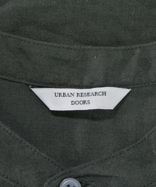 URBAN RESEARCH DOORS（アーバンリサーチドアーズ）カジュアルシャツ カーキ サイズ:L メンズ/2200610771026
