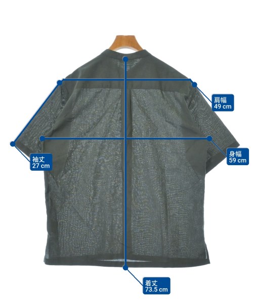 URBAN RESEARCH DOORS（アーバンリサーチドアーズ）カジュアルシャツ カーキ サイズ:L メンズ/2200610771026