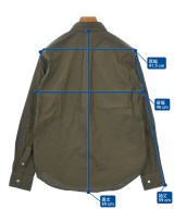 URBAN RESEARCH DOORS（アーバンリサーチドアーズ）カジュアルシャツ カーキ サイズ:36(XXS位) メンズ/2200628403063