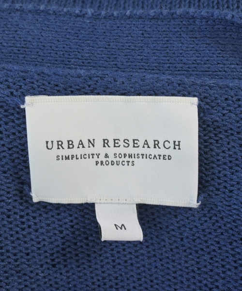 URBAN RESEARCH DOORS（アーバンリサーチドアーズ）カーディガン 青 サイズ:M メンズ/2200613924092