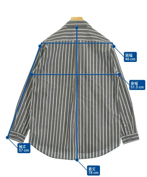 URBAN RESEARCH DOORS（アーバンリサーチドアーズ）カジュアルシャツ グレー サイズ:38(M位) メンズ/2200620153041