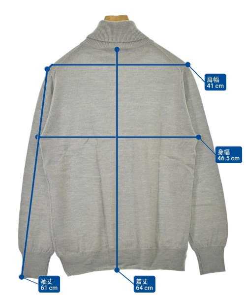 URBAN RESEARCH DOORS（アーバンリサーチドアーズ）ニット・セーター グレー サイズ:38(M位) メンズ/2200675416108