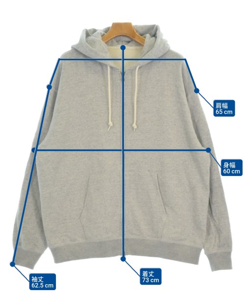 URBAN RESEARCH DOORS（アーバンリサーチドアーズ）パーカー グレー サイズ:XL メンズ/2200675430029