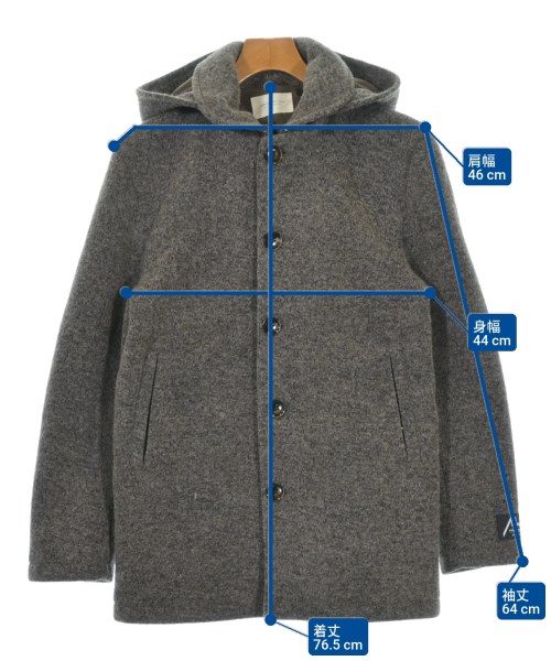 URBAN RESEARCH DOORS（アーバンリサーチドアーズ）コート 茶 サイズ:38(S位) メンズ/2200645229141