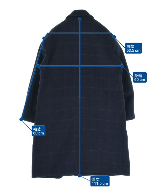 URBAN RESEARCH DOORS（アーバンリサーチドアーズ）ステンカラーコート 紺 サイズ:L メンズ/2200640050016