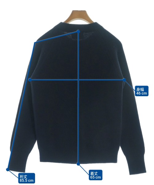 URBAN RESEARCH DOORS（アーバンリサーチドアーズ）ニット・セーター 紺 サイズ:38(S位) メンズ/2200649008025