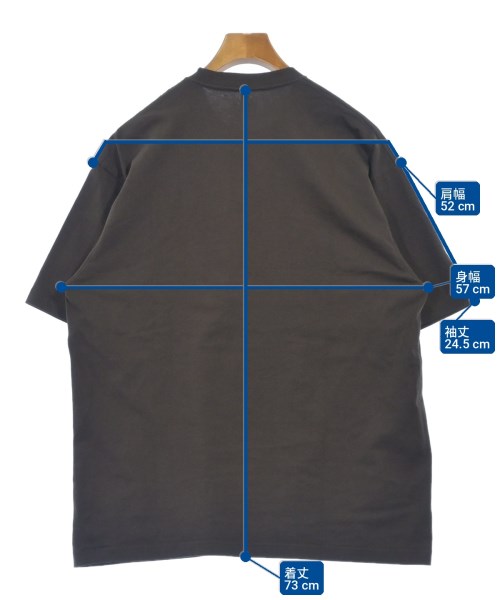 URBAN RESEARCH DOORS（アーバンリサーチドアーズ）Tシャツ・カットソー 茶 サイズ:XL メンズ/2200702816031