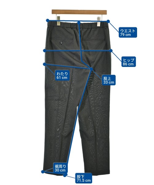URBAN RESEARCH DOORS（アーバンリサーチドアーズ）スラックス グレー サイズ:40(S位) メンズ/2200702140136