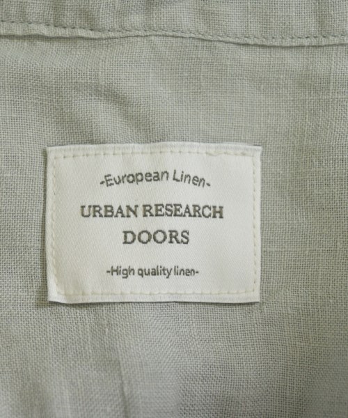 URBAN RESEARCH DOORS（アーバンリサーチドアーズ）カジュアルシャツ グレー サイズ:38(S位) メンズ/2200681607057