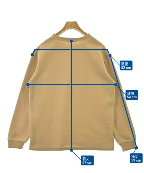 URBAN RESEARCH warehouse（アーバンリサーチウエアハウス）スウェット ベージュ サイズ:38(S位) メンズ/2200633263270