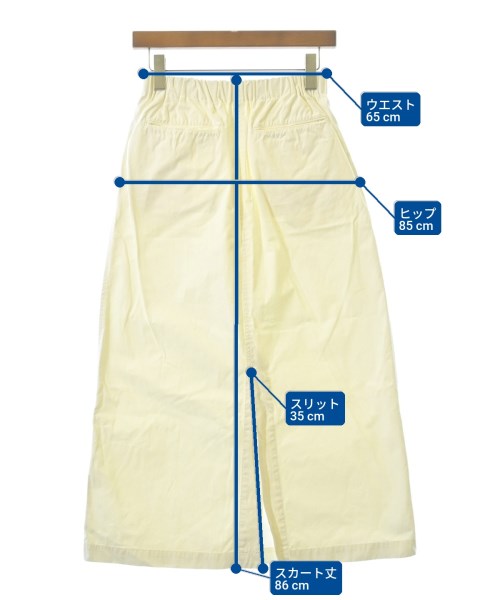 かぐれ（カグレ）ロング・マキシ丈スカート 白 サイズ:0(XS位) レディース/2200622145136