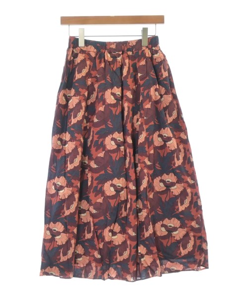 かぐれ（カグレ）ロング・マキシ丈スカート 赤 サイズ:F レディース/2200619556082