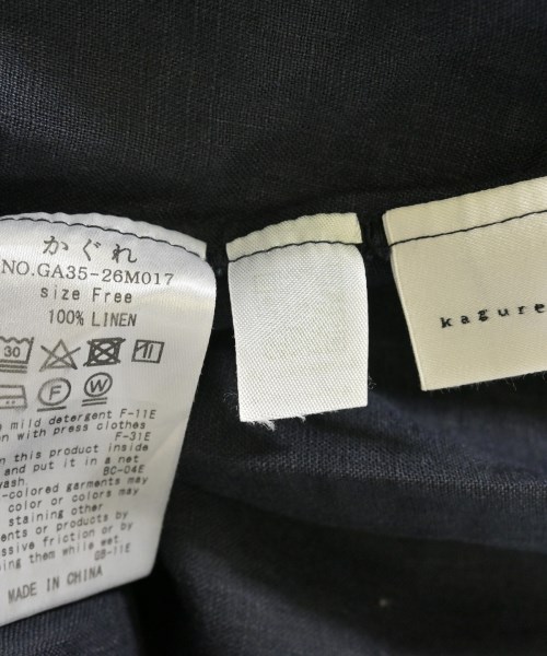 かぐれ（カグレ）ワンピース 紺 サイズ:F レディース/2200666437020