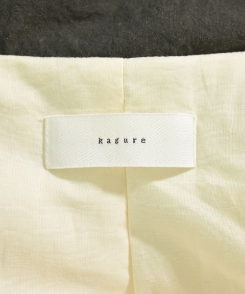 かぐれ（カグレ）ダウンジャケット/ダウンベスト 黒 サイズ:F レディース/2200671869014