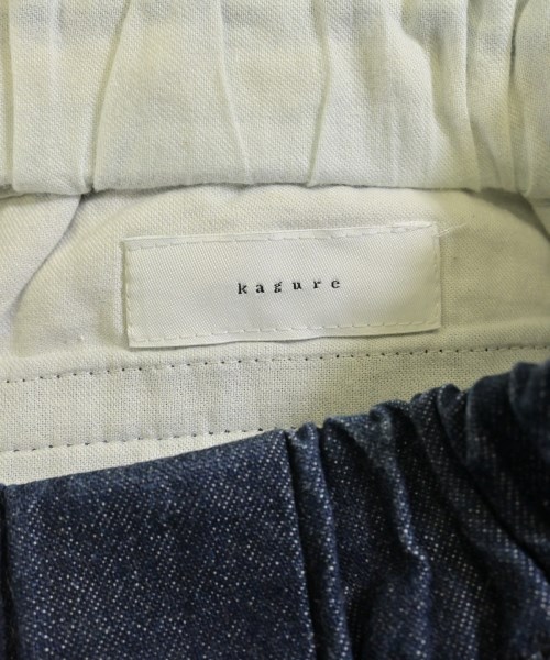 かぐれ（カグレ）デニムパンツ 紺 サイズ:F レディース/2200669908022