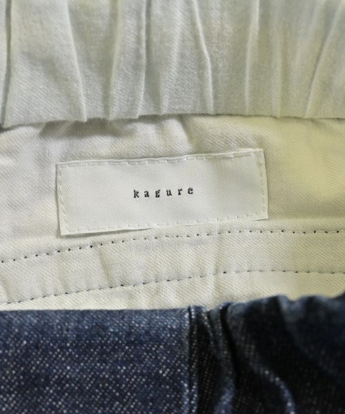 かぐれ（カグレ）デニムパンツ 紺 サイズ:F レディース/2200669908039