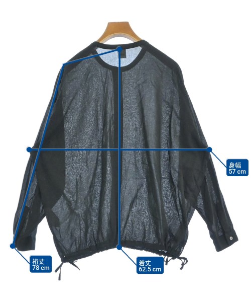 かぐれ（カグレ）ブラウス 黒 サイズ:F レディース/2200671142032