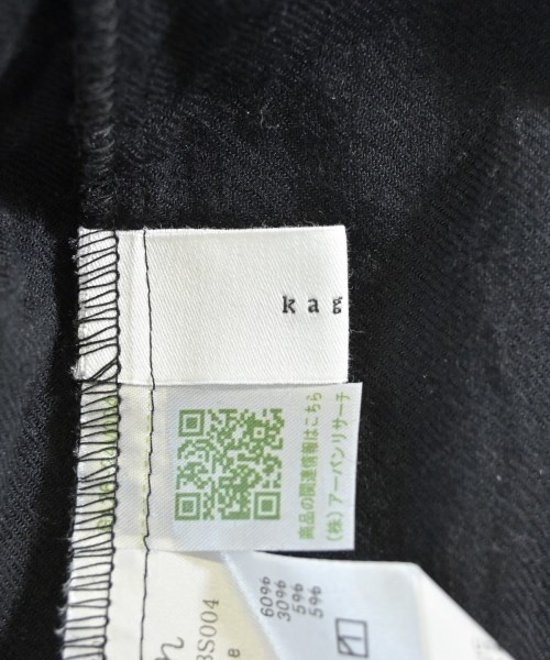 かぐれ（カグレ）カジュアルシャツ 黒 サイズ:F レディース/2200673459077