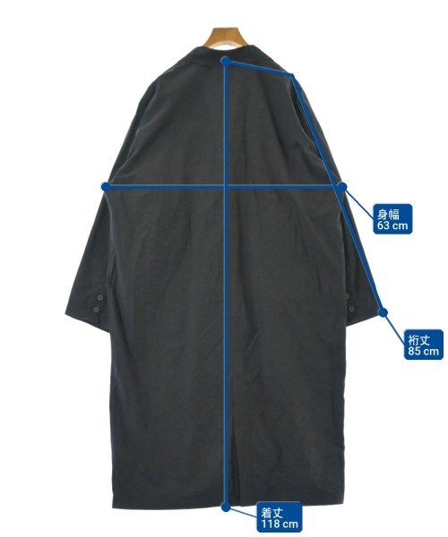 かぐれ（カグレ）チェスターコート 黒 サイズ:F レディース/2200677948058