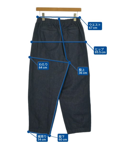 かぐれ（カグレ）デニムパンツ 紺 サイズ:F レディース/2200678246016