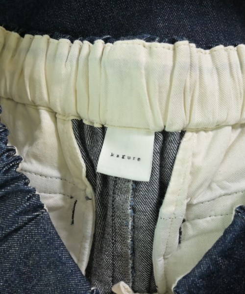 かぐれ（カグレ）デニムパンツ 紺 サイズ:F レディース/2200641624056