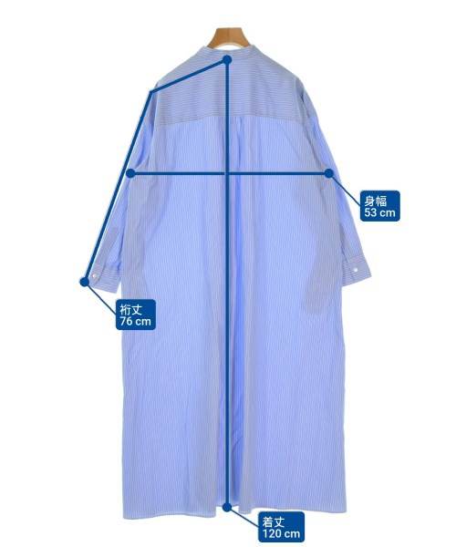 かぐれ（カグレ）シャツワンピース 青 サイズ:F レディース/2200658007033