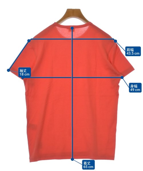 SUNSPEL（サンスペル）Tシャツ・カットソー オレンジ サイズ:S メンズ/2200637491259