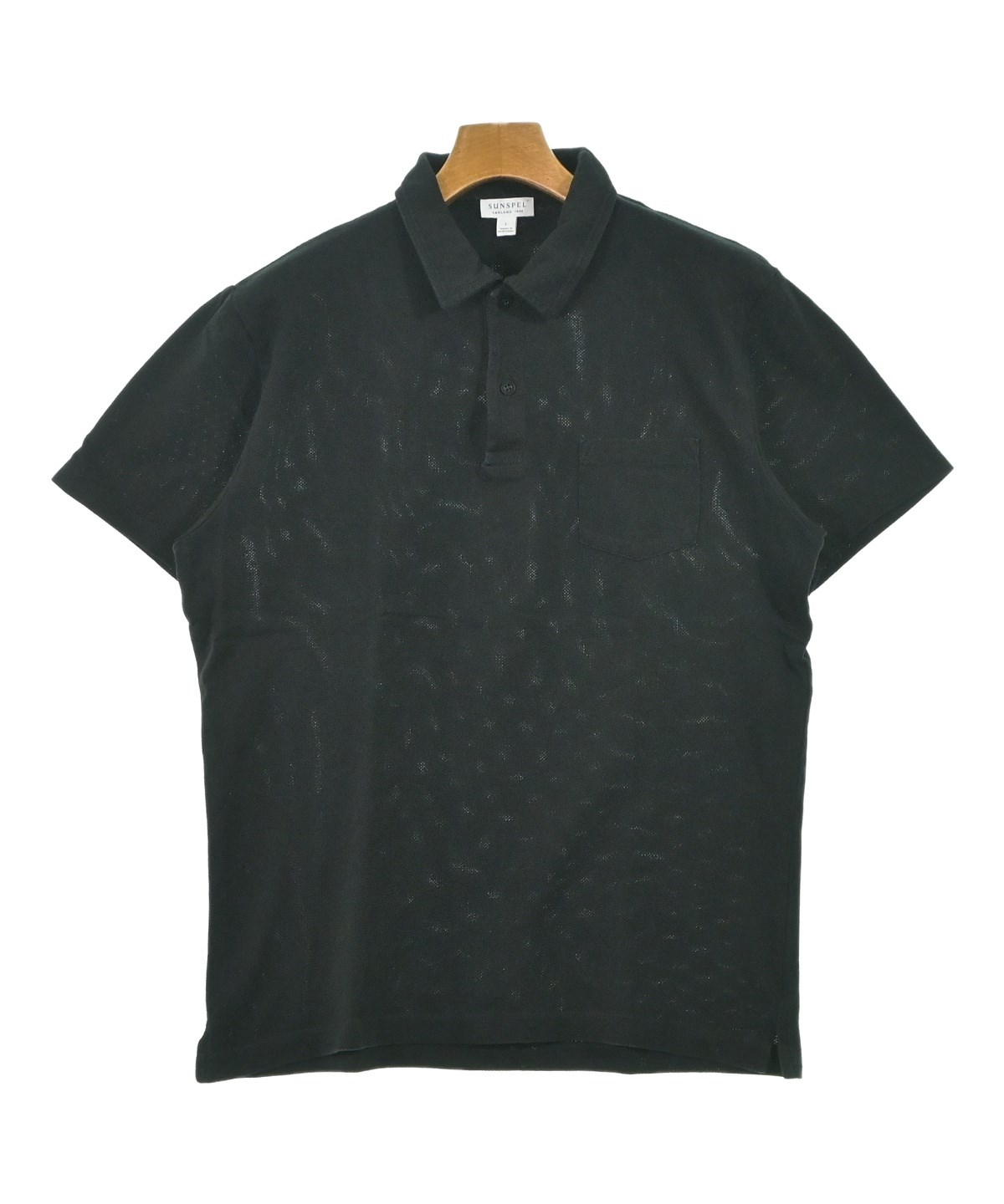 SUNSPEL（サンスペル）ポロシャツ 黒 サイズ:L メンズ/2200636217065