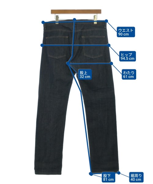SUNSPEL（サンスペル）デニムパンツ 紺 サイズ:XL メンズ/2200671631017