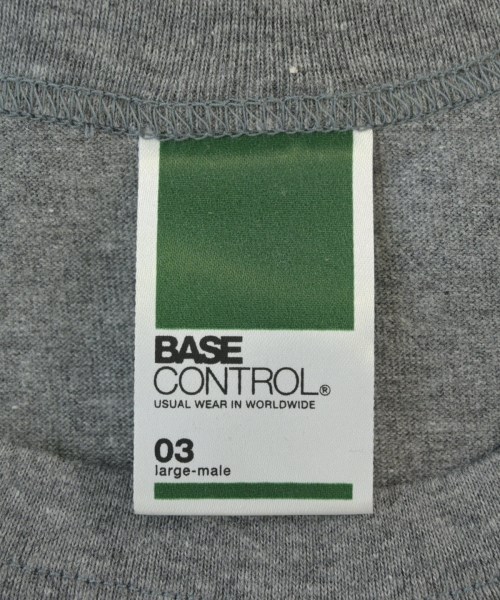 BASE CONTROL（ベースコントロール）Tシャツ・カットソー グレー サイズ:3(L位) メンズ/2200651349185