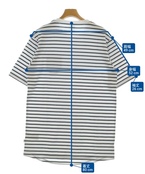 BASE CONTROL（ベースコントロール）Tシャツ・カットソー 白 サイズ:3(L位) メンズ/2200651349192