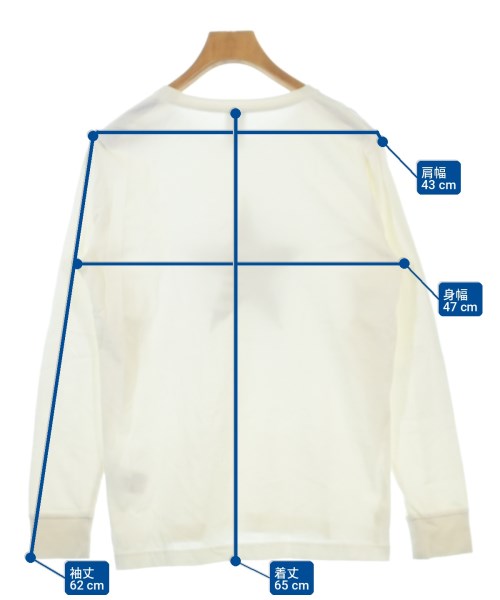 BASE CONTROL（ベースコントロール）Tシャツ・カットソー 白 サイズ:01(S位) メンズ/2200706520019